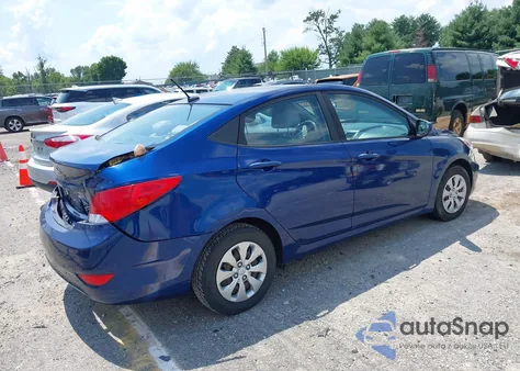 2017 Hyundai Accent Se из США, поврежденный, VIN KMHCT4AE5HU294582